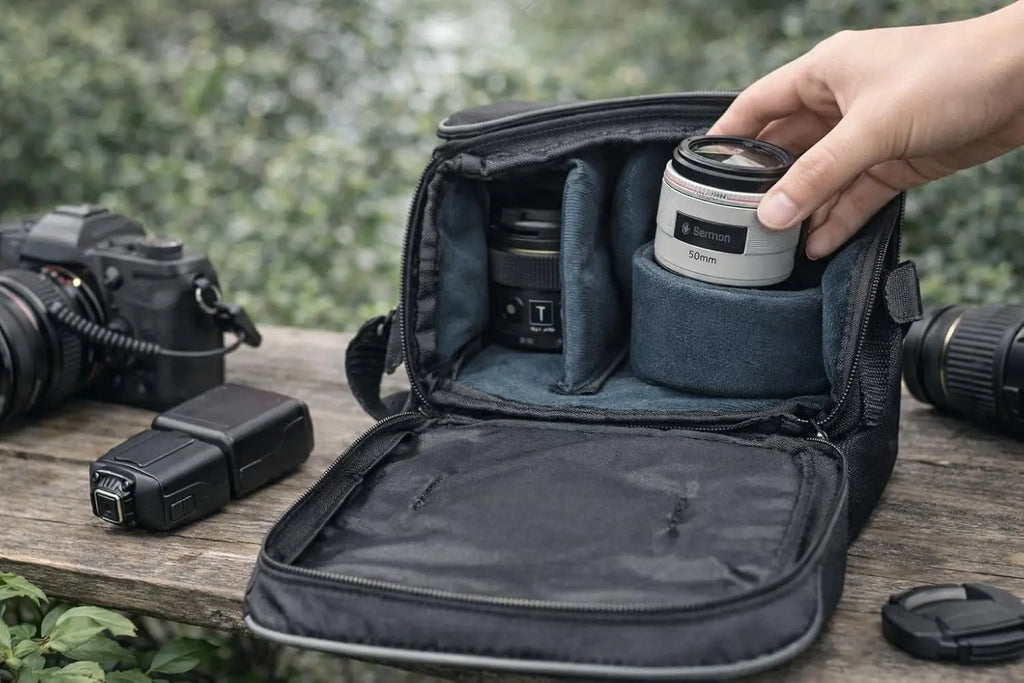 SONY MII-SC5 Camera Carry Pouch Soft Padded Travel Case Sony