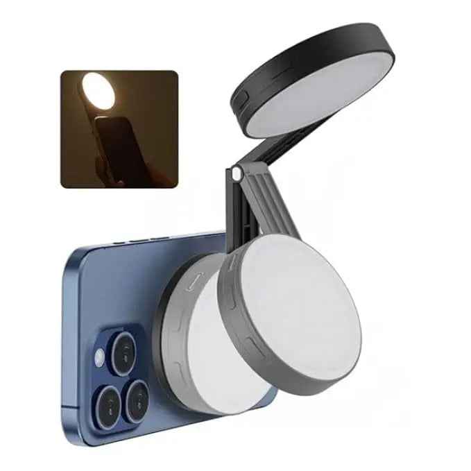 TEKTONIC M38 Magnetic Double-Sided LED Light iPhone Clip-On Fill Lamp