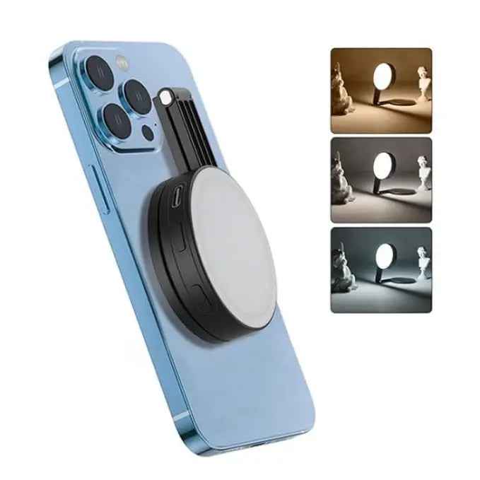 TEKTONIC M38 Magnetic Double-Sided LED Light iPhone Clip-On Fill Lamp