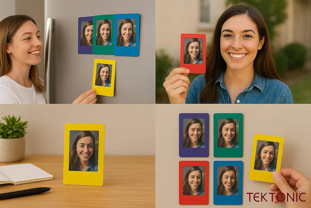 TEKTONIC Magnetic Photo Frame for Instax Mini 5 Pack