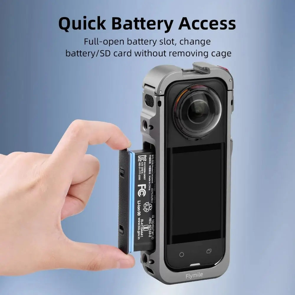 TEKTONIC Metal Cage for Insta360 X5 Camera TEKTONIC