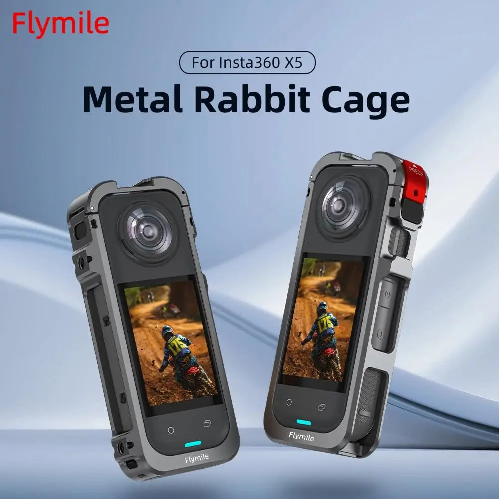 TEKTONIC Metal Cage for Insta360 X5 Camera TEKTONIC