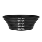 TEKTONIC 49–82mm Step-Up Ring Filter Adapter