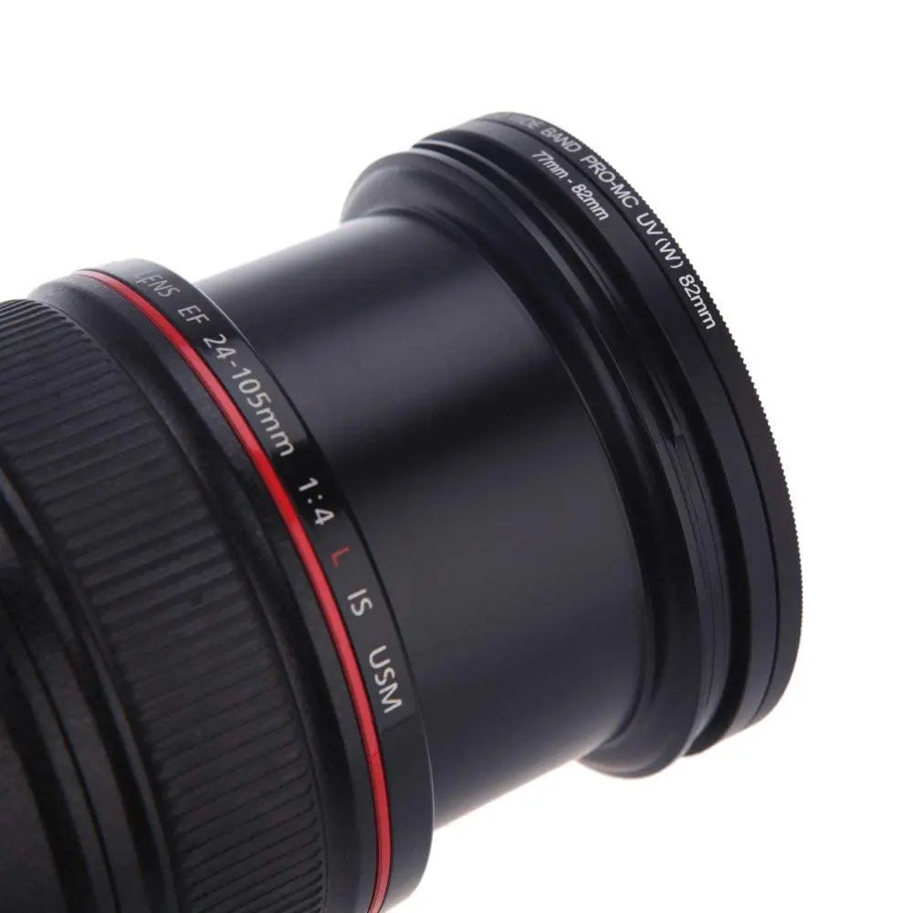 TEKTONIC 49–82mm Step-Up Ring Filter Adapter