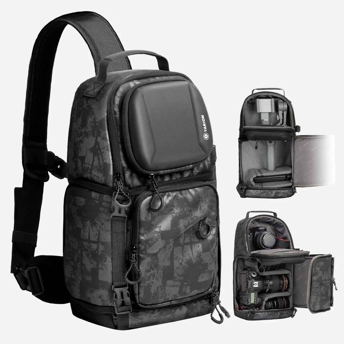 TEKTONIC TR-S Camera Sling Bag Camouflage, Compact & Durable