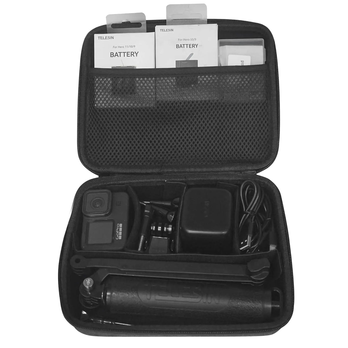 HIFFIN TELESIN Carrying Case for Action Cameras HIFFIN