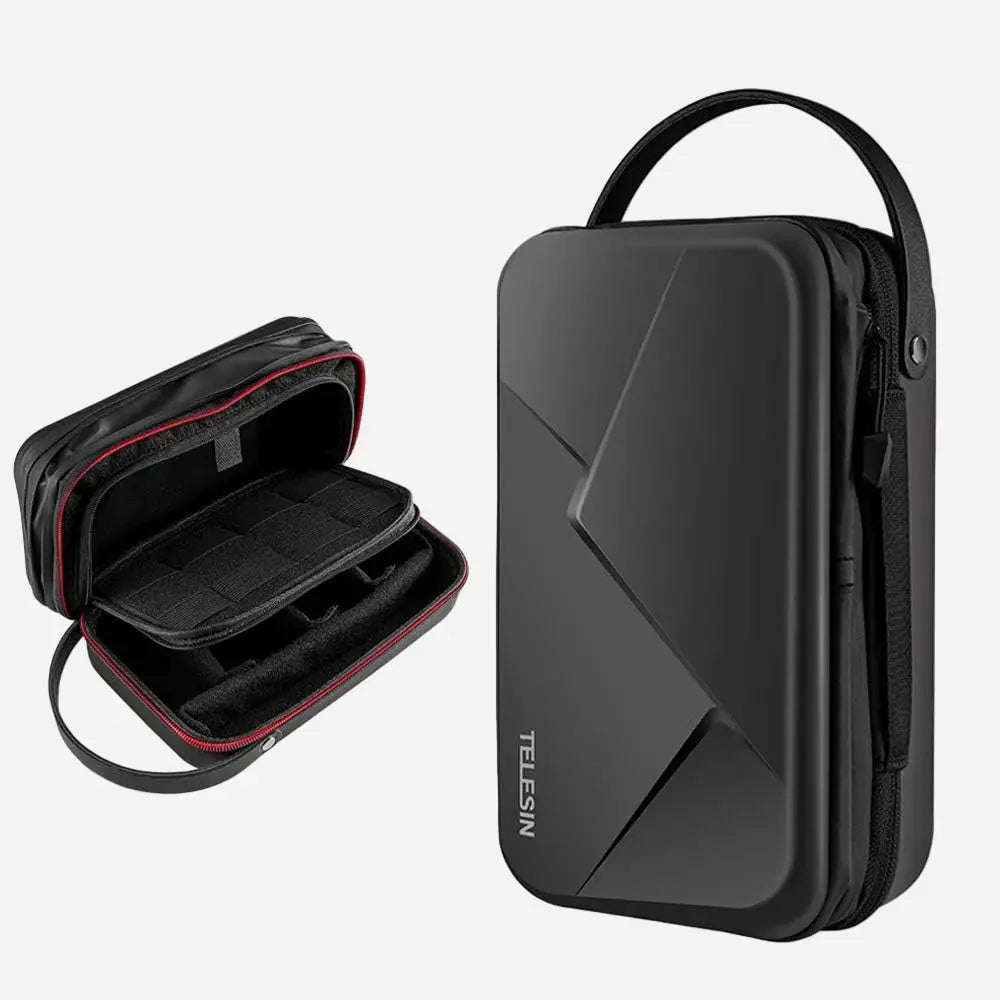 TELESIN Large Hard Carrying Case for GoPro & Action Cameras TELESIN