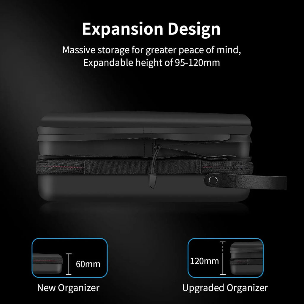 TELESIN Large Hard Carrying Case for GoPro & Action Cameras TELESIN