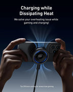 TELESIN Magnetic Phone Cooler Pro for Gaming & Streaming TELESIN