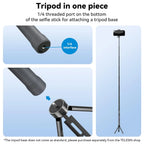 TELESIN G3 Carbon Fiber 3m Selfie Stick for Action Cameras TELESIN