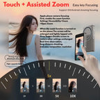 TEKTONIC TSM-40-BL 1080P HD Magnetic Selfie Monitor for Phone TEKTONIC