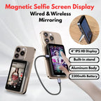 TEKTONIC TSM-40-BL 1080P HD Magnetic Selfie Monitor for Phone TEKTONIC