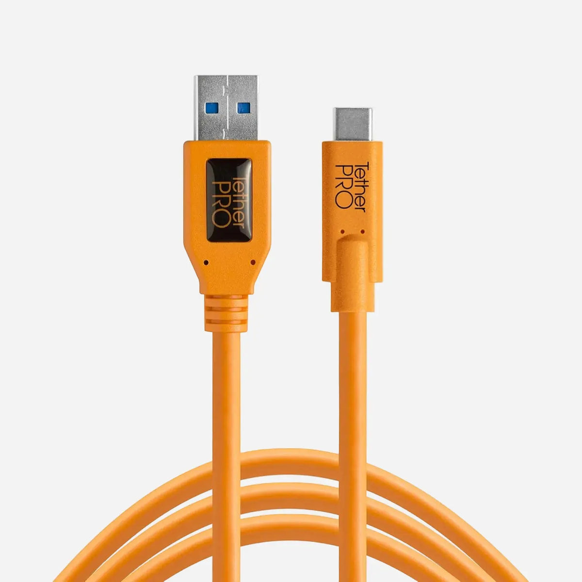 Tether Tools USB 3.0 to USB-C High-Visibility Tethering Cable (Orange) Tether Tools