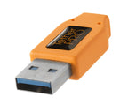 Tether Tools USB 3.0 to USB-C High-Visibility Tethering Cable (Orange) Tether Tools