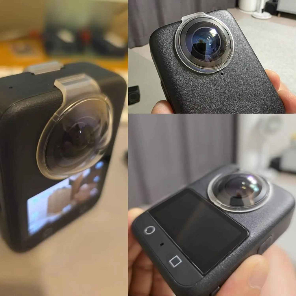 TEKTONIC Lens Guard for DJI Osmo Action 360 Waterproof Snap-On Protector