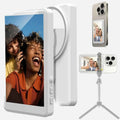TEKTONIC SMS-4 Wireless Vlog Selfie Monitor Foldable Magnetic Mount Preview Screen for Smartphones & Vlogging