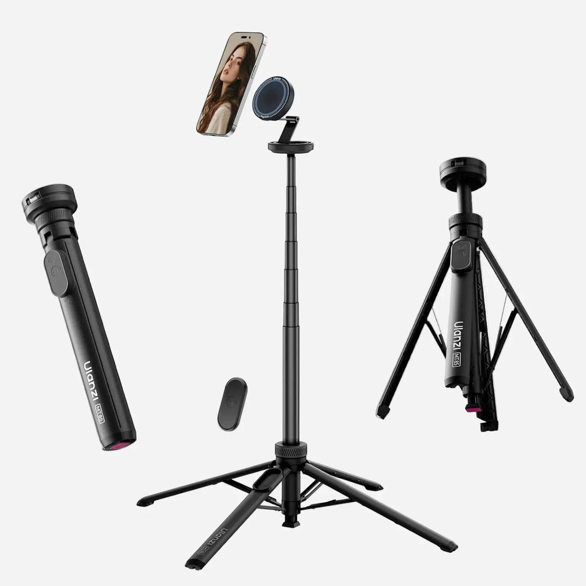 ULANZI MT85 Magnetic Phone Tripod with 60 Selfie Stick Ulanzi
