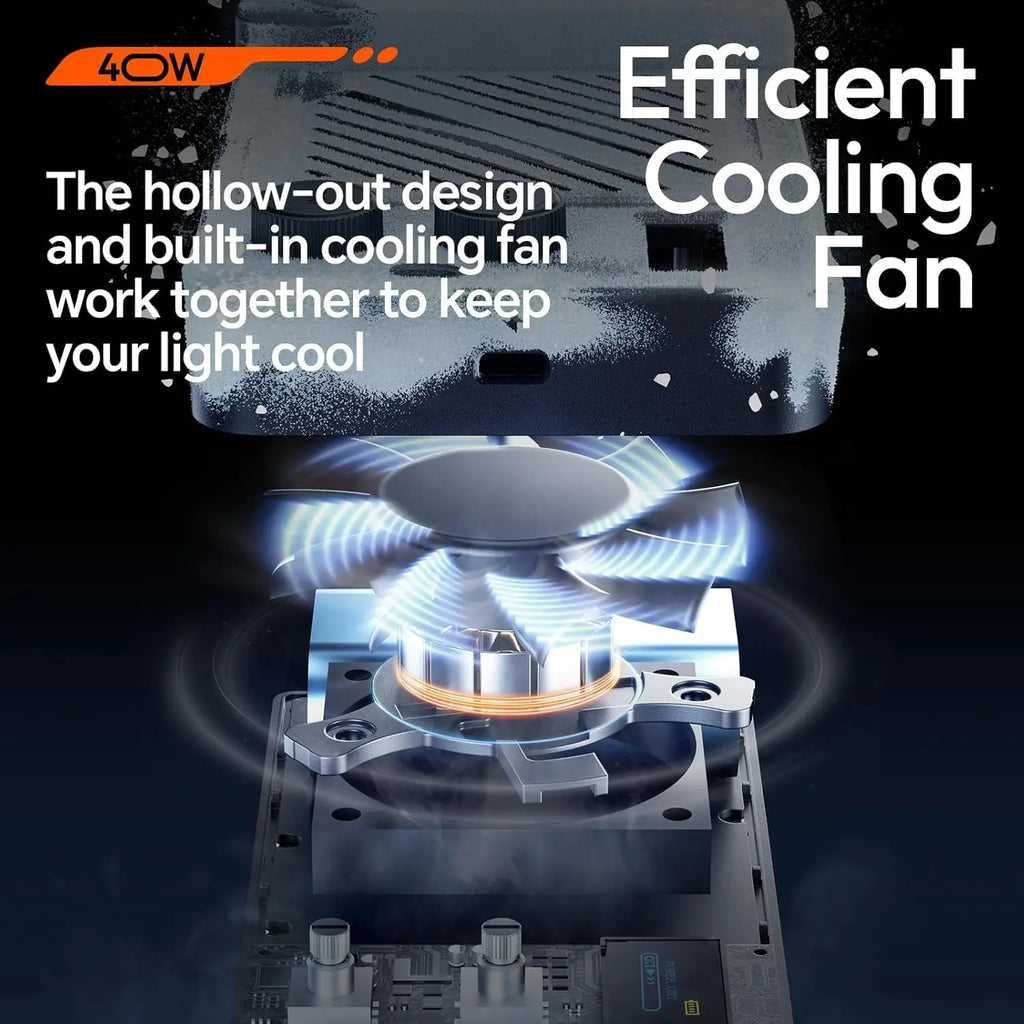 Ulanzi P40W RGB LED Video Light with Battery Ulanzi