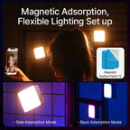 Ulanzi VL49 Pro RGB LED Video Light Portable Mini Camera Light