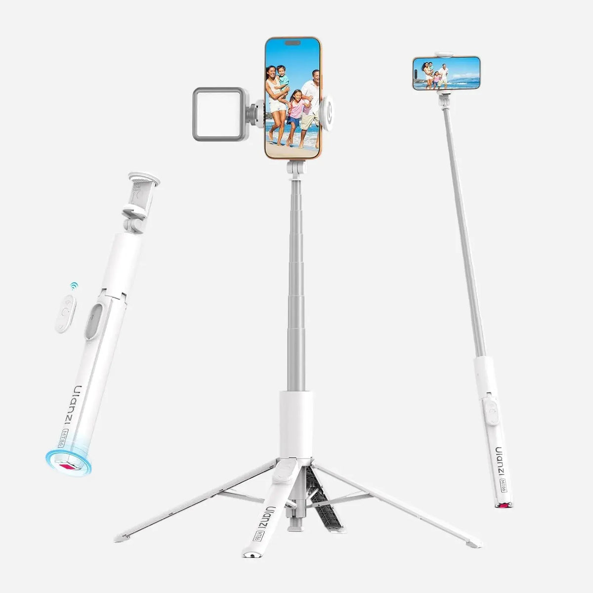 ULANZI MT86 60 Inch Auto Pop Up Phone Tripod with Bluetooth Remote Ulanzi