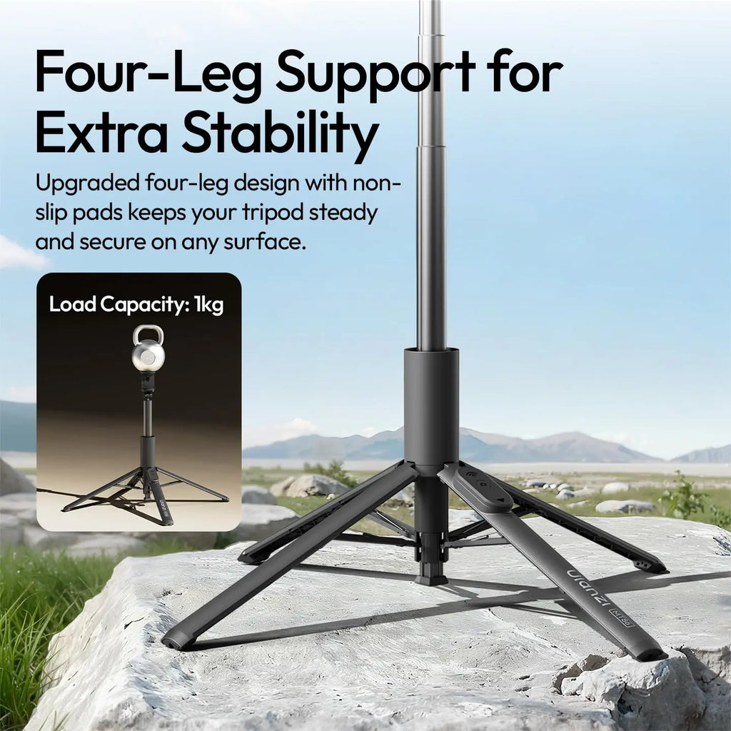ULANZI MT86 60 Inch Auto Pop Up Phone Tripod with Bluetooth Remote Ulanzi