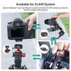 ULANZI Jusmo DSLR Tripod Ball Head with Quick Release & 20Kg Load Capacity