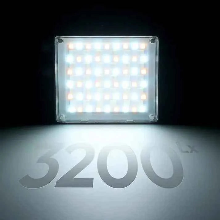 ULANZI L090 RGB Video Light 360°, Pocket LED for Vlog & Photography