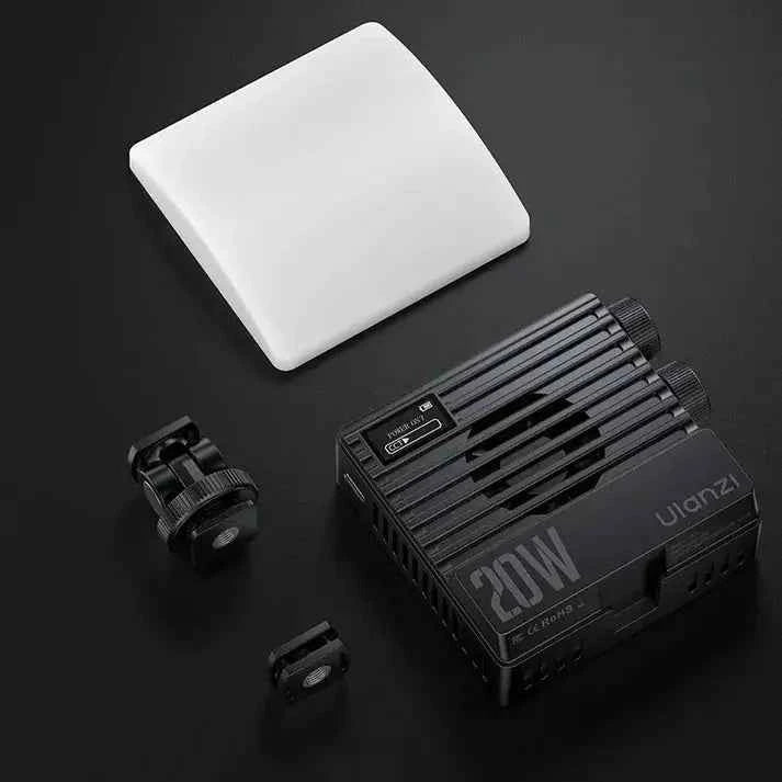 ULANZI L090 RGB Video Light 360°, Pocket LED for Vlog & Photography