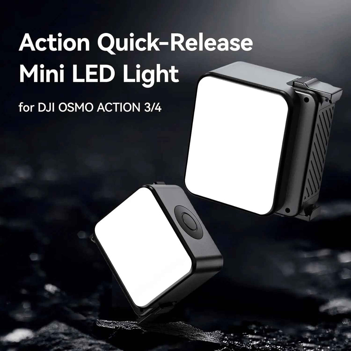Ulanzi LM18 Mini Magnetic Vlogging Light + PK-06 Pocket 3/4 Expansion Adapter Kit