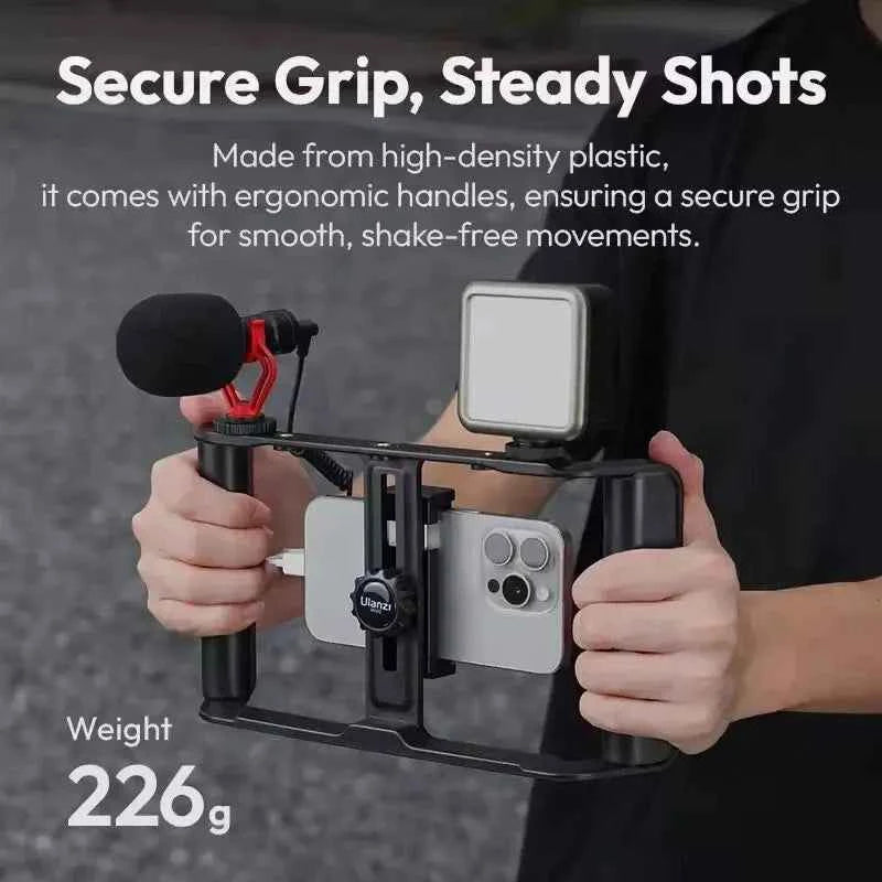 ULANZI MA05 Universal Phone Cage Video Rig Stabilizer with Remote
