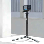 ULANZI MT-58 Extendable Selfie Stick 1/4" Thread Mount, 4ft Lightweight Handle
