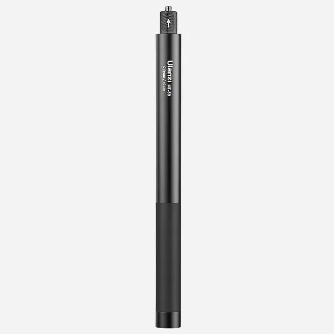 ULANZI MT-58 Extendable Selfie Stick 1/4" Thread Mount, 4ft Lightweight Handle Ulanzi