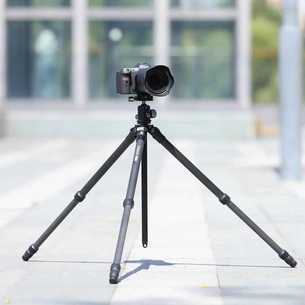 ULANZI MT-60 Carbon Fiber Tripod 63.77" Professional Travel Stand