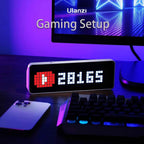 Ulanzi TC001 Smart Pixel Clock Social Media Counter Display