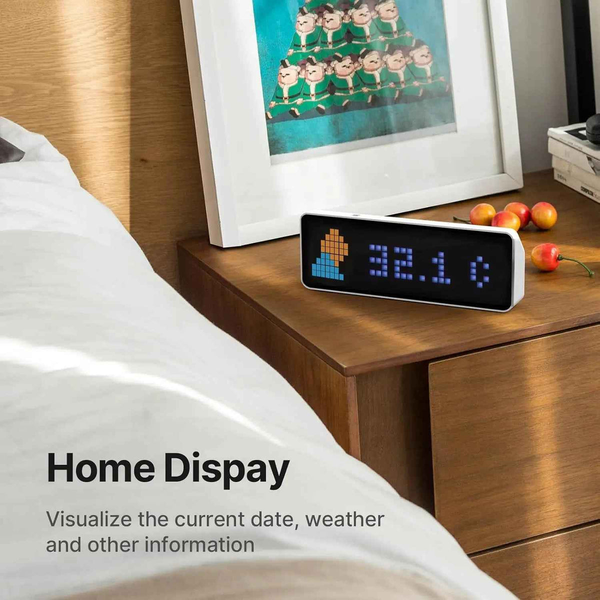 Ulanzi TC001 Smart Pixel Clock Social Media Counter Display