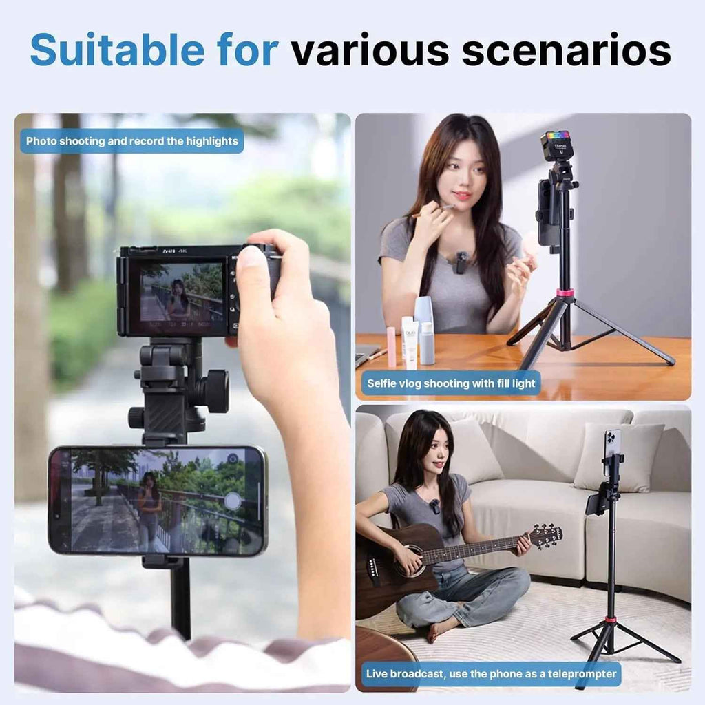 ULANZI MT-78 Extendable Phone Tripod 72.8 inch