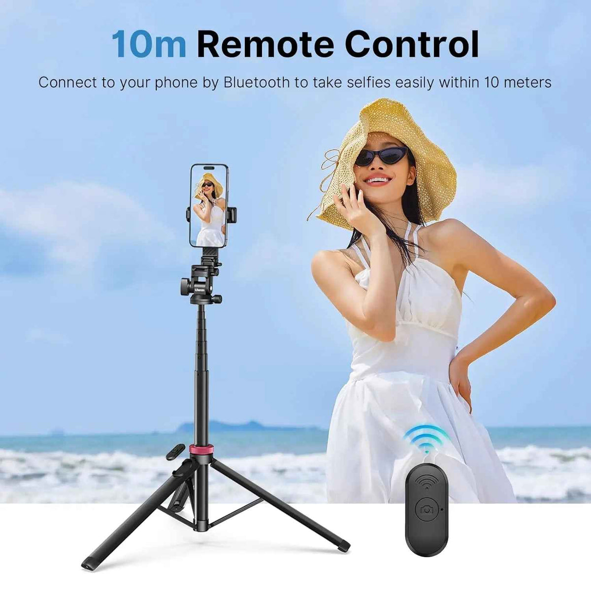 ULANZI MT-78 Extendable Phone Tripod 72.8 inch