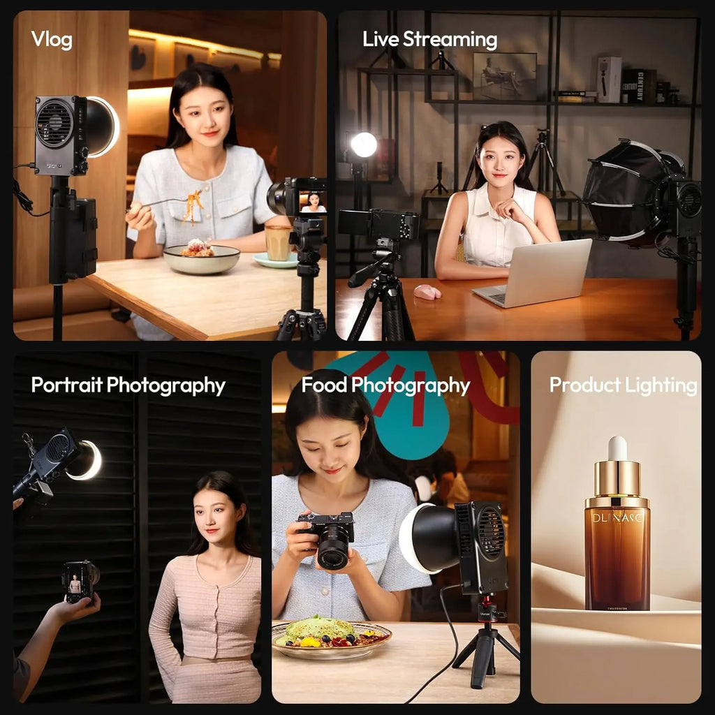 Ulanzi C01 100W COB LED Video Light Mini Bowens Ulanzi