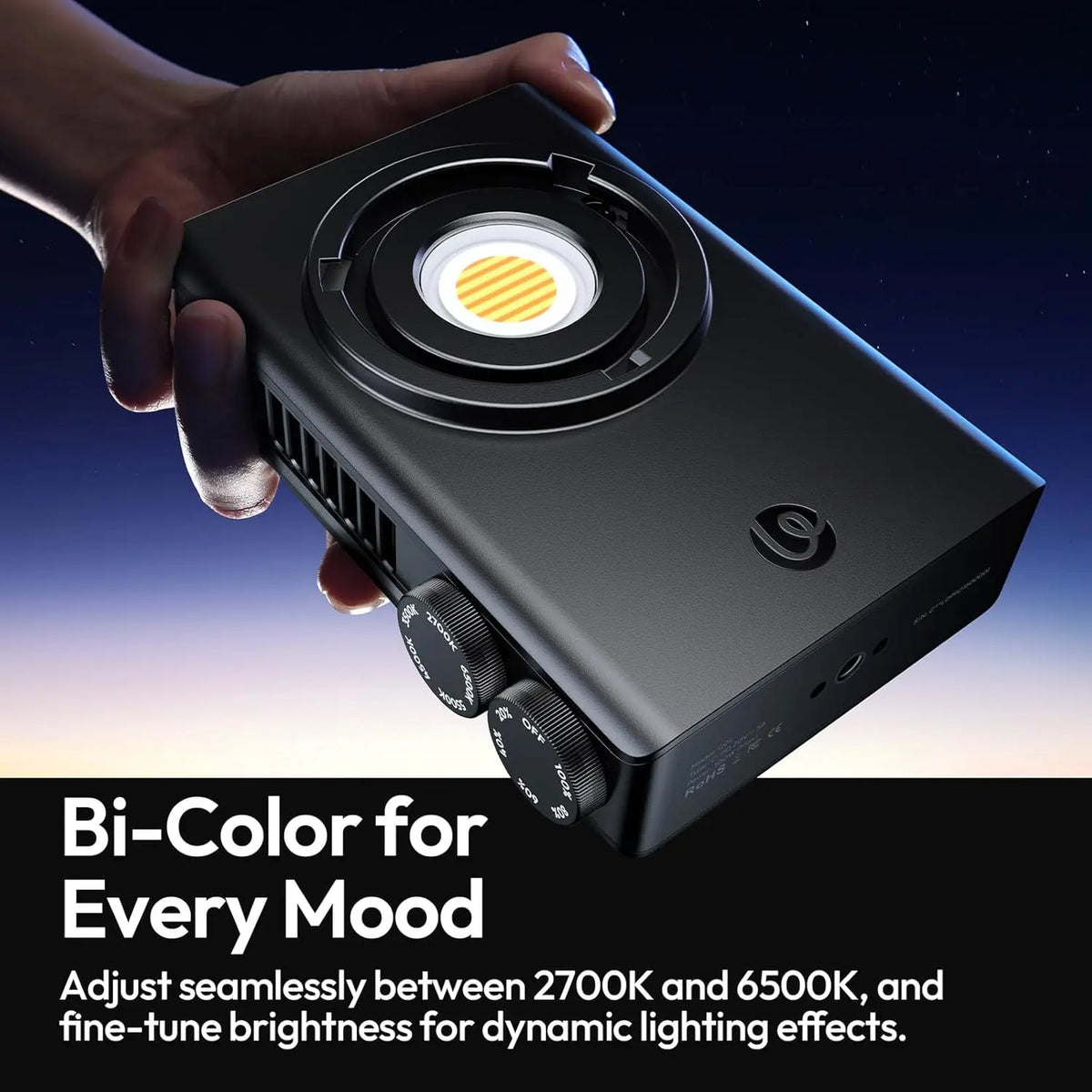 Ulanzi C01 100W COB LED Video Light Mini Bowens Ulanzi