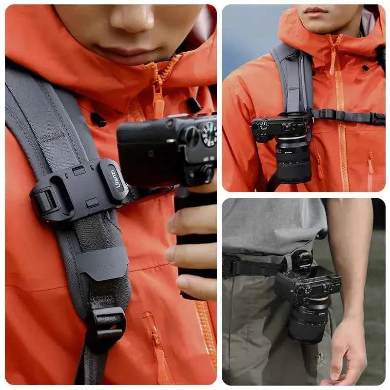 Ulanzi Camera Backpack Strap Clip Quick Release Plate Mount (F38/Uka Compatible)