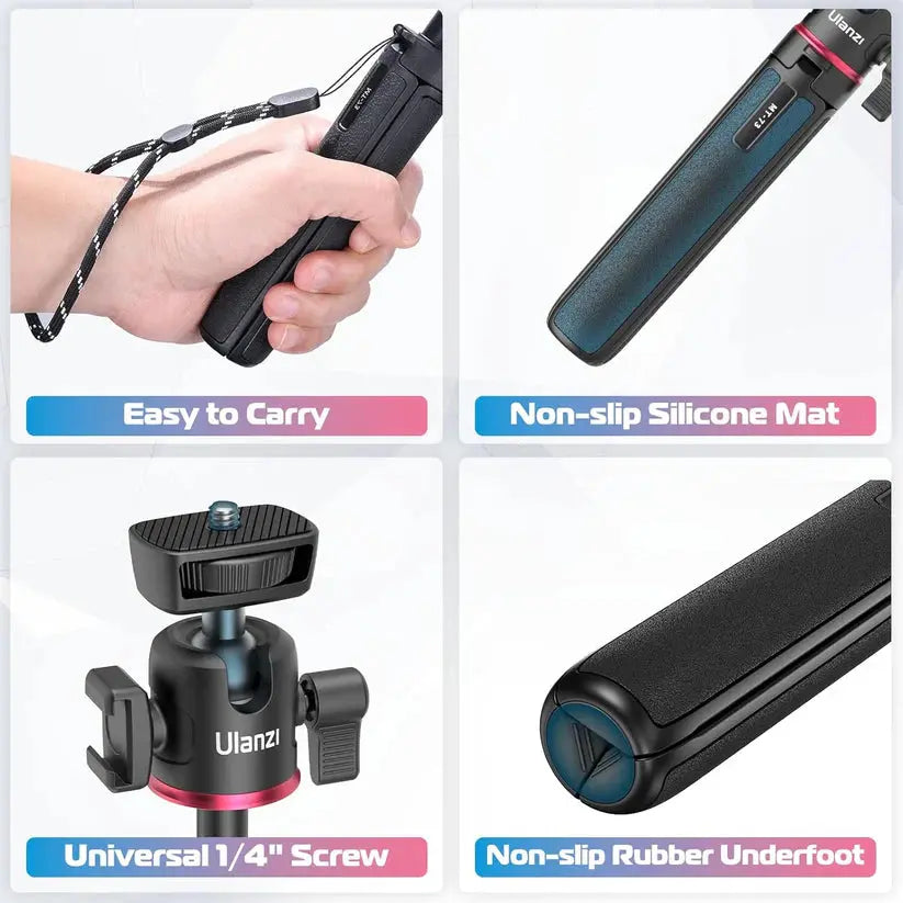 Ulanzi MT-73 Extension Pole Mini Tripod for Vlogging Ulanzi