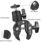 Ulanzi R099 Clamp Mount with 360° Mini Ball Head