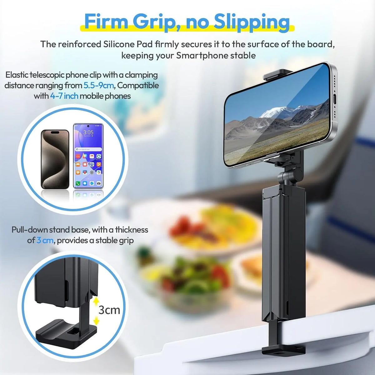 Ulanzi SK-20 Travel Phone Holder with 360 Rotation Ulanzi