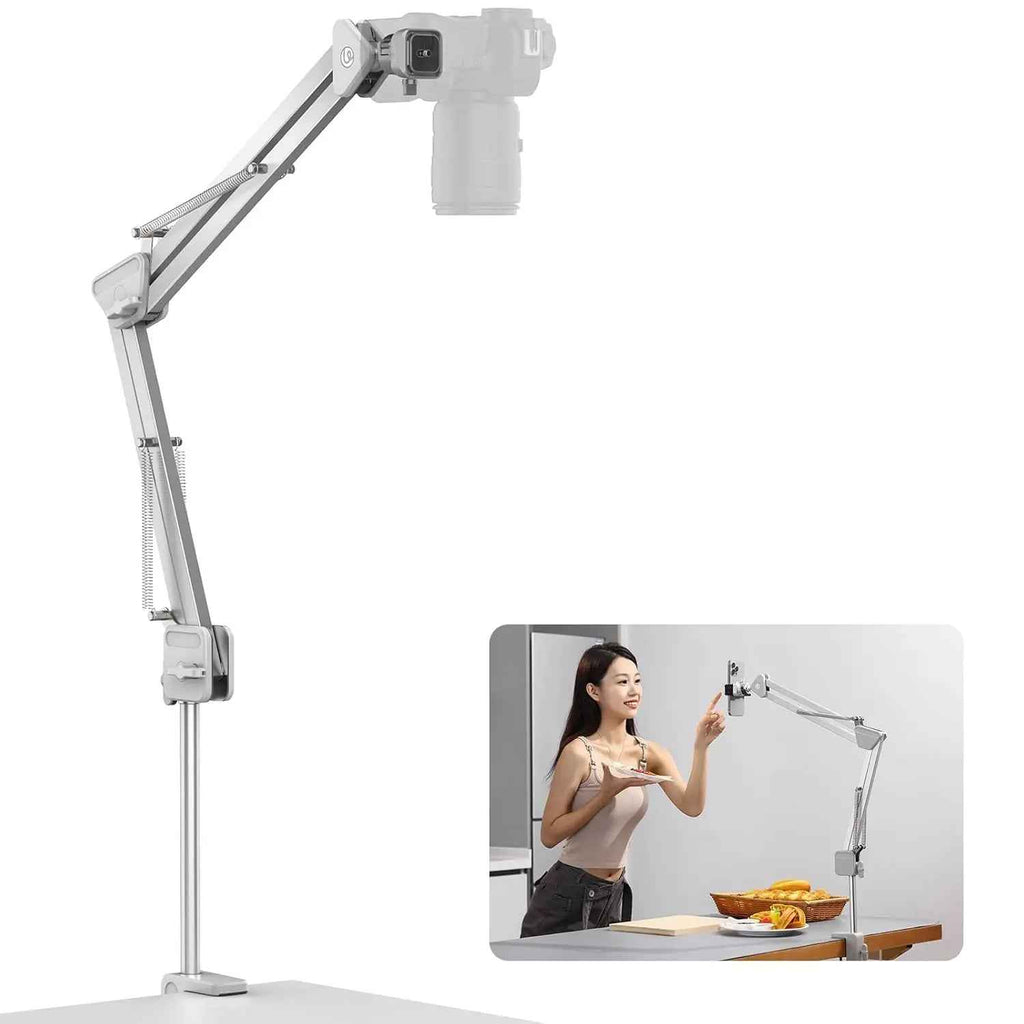 Ulanzi TH04 Overhead Tripod Mount Flexible Boom Arm with 360 Ball Head