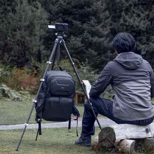 Ulanzi TT09 VideoGo Travel Tripod, 55.91" Carbon Fiber Camera Tripod