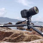 Ulanzi TT09 VideoGo Travel Tripod, 55.91" Carbon Fiber Camera Tripod