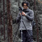 Ulanzi TT09 VideoGo Travel Tripod, 55.91" Carbon Fiber Camera Tripod
