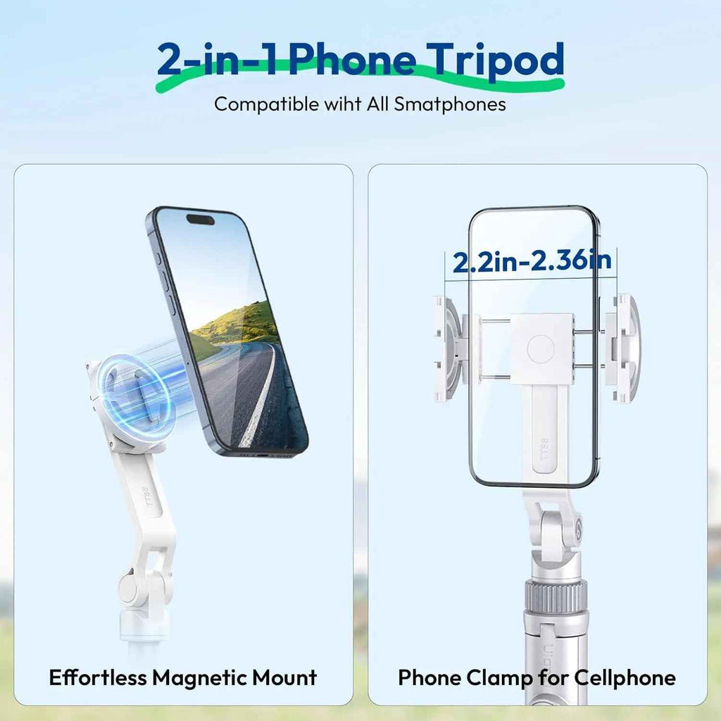 Ulanzi TT88 Magnetic Tripod & Selfie Stick iPhone 17 Vlogging Stand