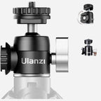Ulanzi U-60 Mini Ball Head with Dual Cold Shoe Ulanzi