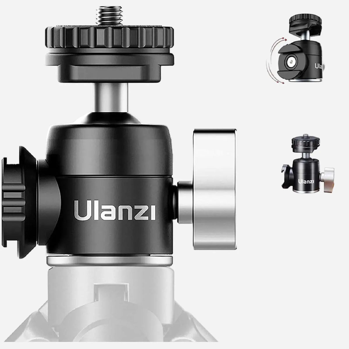 Ulanzi U-60 Mini Ball Head with Dual Cold Shoe Ulanzi